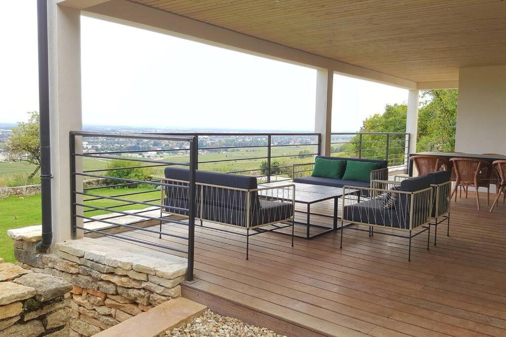 La Maison De L'Ecu : Charme Et Vue Incroyable Beaune  Exterior foto